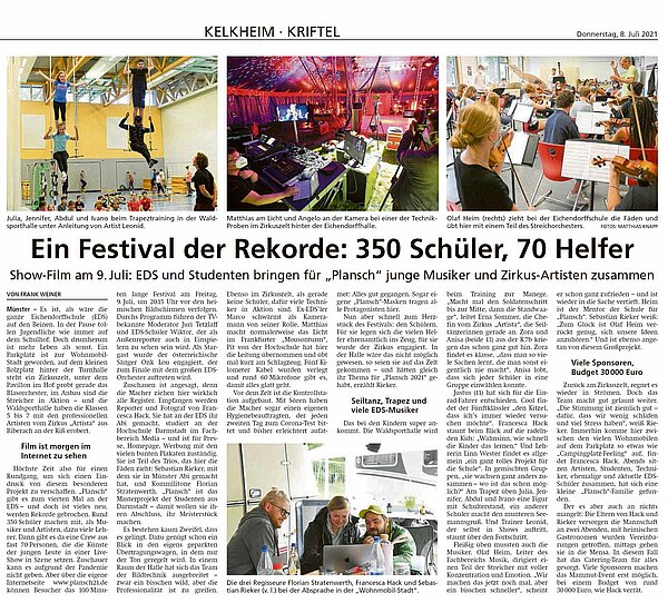 HK vom 08.07.2021 - Plansch
